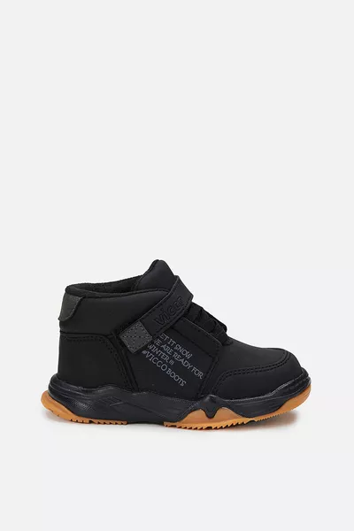 Alaska II Lightweight Baby Boy Black Boots