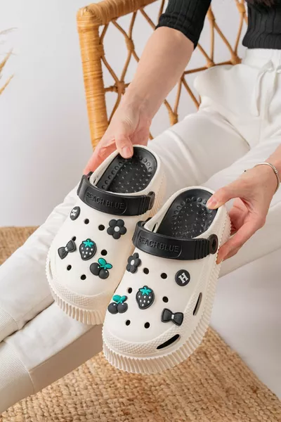 Unisex High Platform Beach Clog Doctor Nurse Hospital Comfort Sandal Unisex