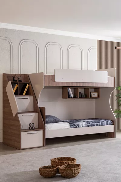 Stapelbed, Milano Modern Tweepersoons Stapelbed