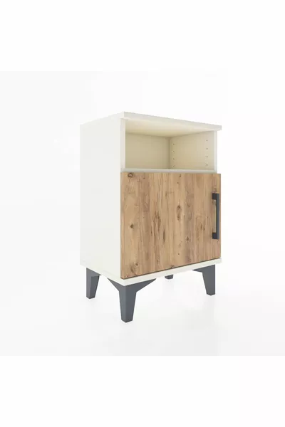 أرجيس كومودين بباب واحد ورفين، عقيق-صنوبر