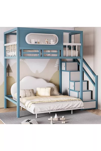 منتج العرض سرير مزدوج وسرير طابقين مفرد مجموعة كاملة