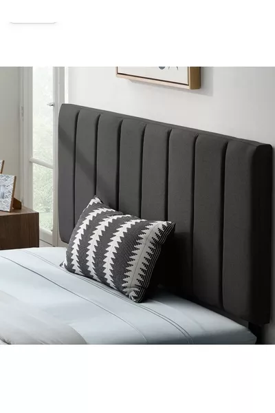 رأس سرير فردي مع قاعدة سرير