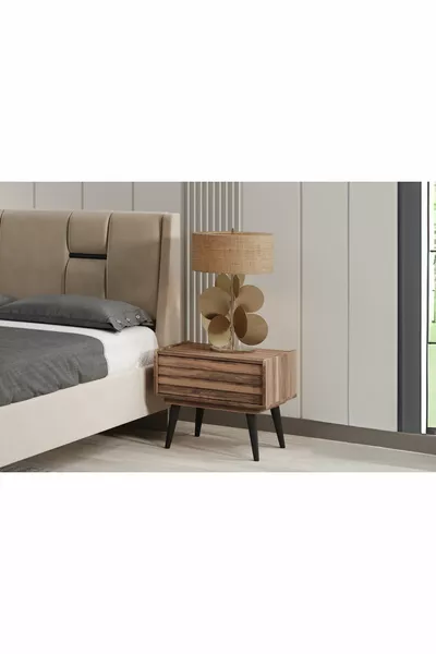 Нощно шкафче Rent Brown