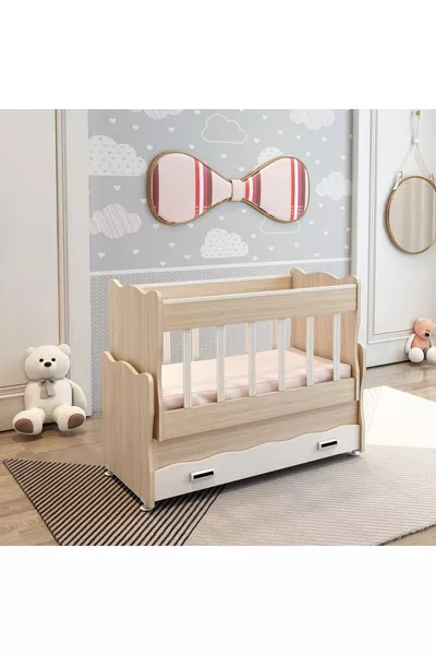 Кошара Safir, люлееща се до майката, без чекмедже