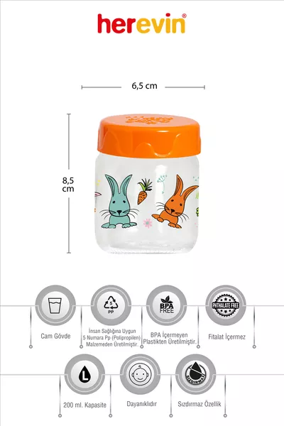 Bocal pour bébé à motif hexagonal  ml