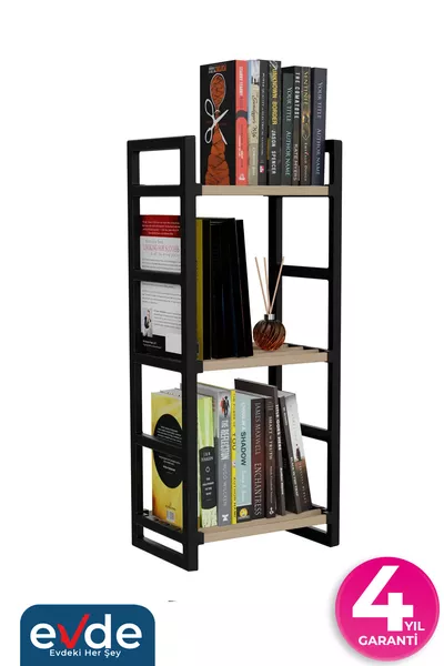 خزانة كتب وسجاد أحذية سوداء عالية الجودة بثلاثة طوابق للحمام والمطبخ ولعب الأطفال