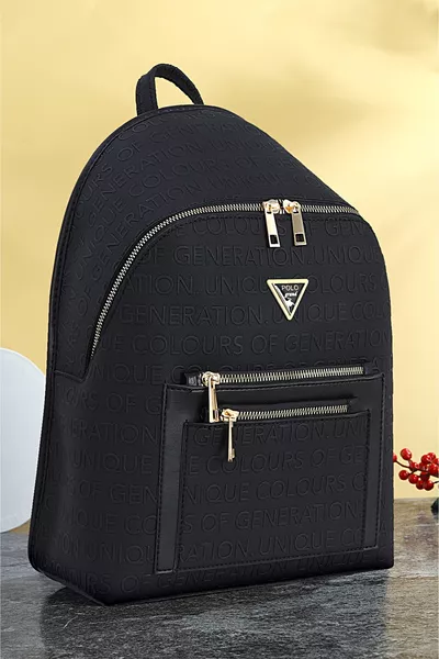 حقيبة نسائية أصلية فاخرة متعددة الجيوب، موديل مريح، بحمالات قابلة للتعديل، بثلاثة أقسام أنيقة للظهر والكتف