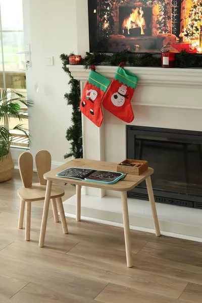 The Kids Table and 1 Chair