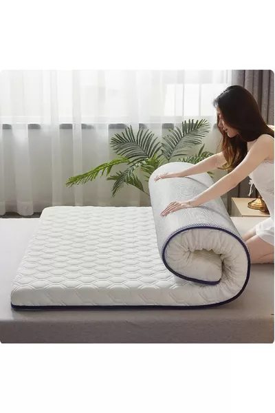 مرتبة سرير مزدوجة إسفنجية بطبقة علوها 7 سم