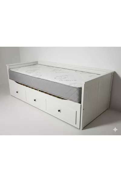 Divan Hemnes Compatible Foldable Orthopedic Bamboo Foam Mattress Cm