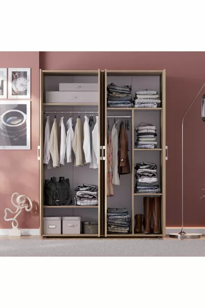 Trendline 4-Door Wardrobe - Tori  cm