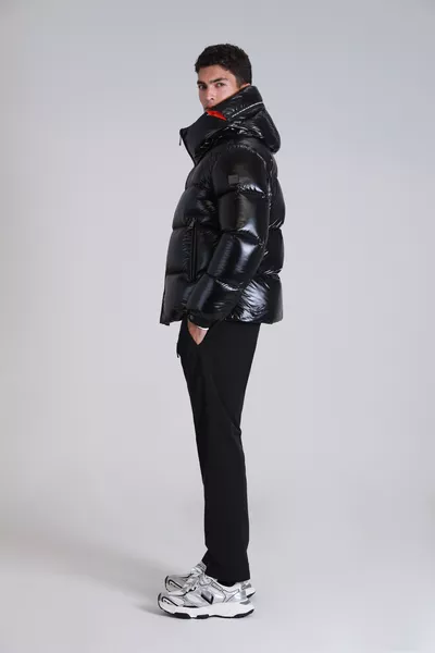 Мужская куртка Jadon из гусиного пуха, черная