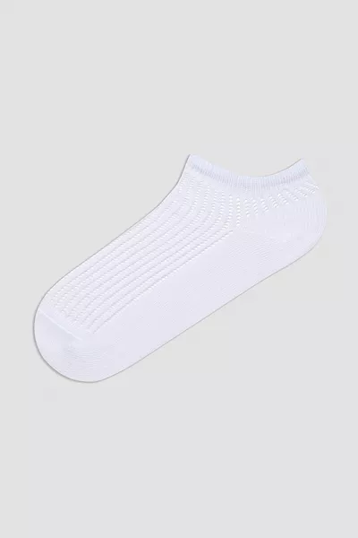 Calze corte Basic Colosio bianche, confezione da 3