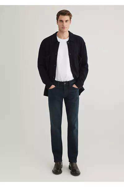 جينز أسود ضبابي مارتن 