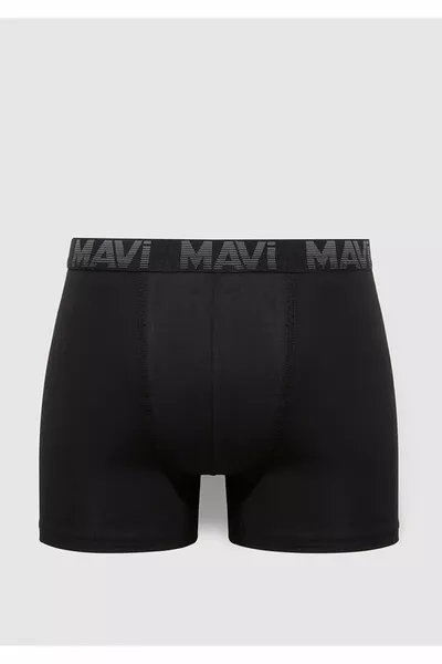 Lot de 3 boxers basiques noirs 