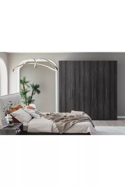 غرفة نوم باندور نوكس، جوز داكن