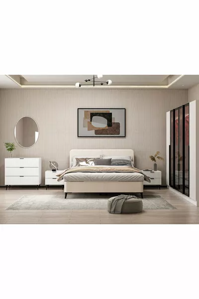 Plus Yatak Odası Takımı - Beyaz
