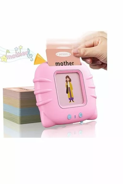 Early Education English Audio Flash Cards with PVC Card Protection, Durable and Tear-Resistant Cards