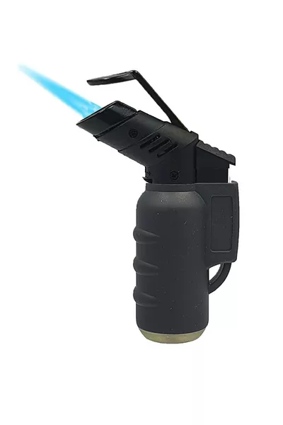 Briquet noir à lampe torche C Turbo