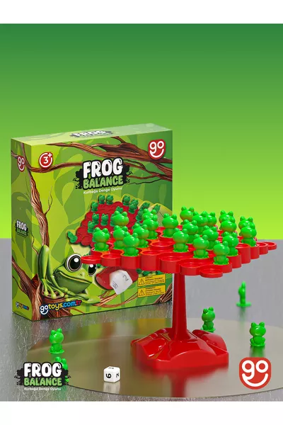 Frosch-Balance Eltern-Kind-Interaktionsspiel Lehrspielzeug Brettspiel