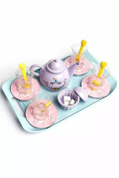 Kutulu Çay Vakti Thin-Waisted Glasses 