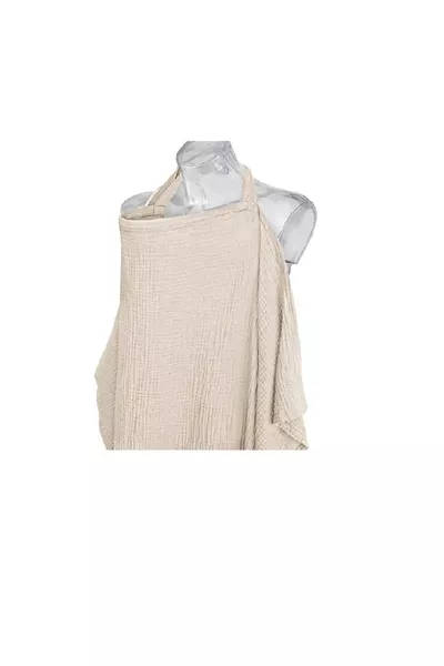 % Cotton Organic Muslin Nursing Bib  Cm