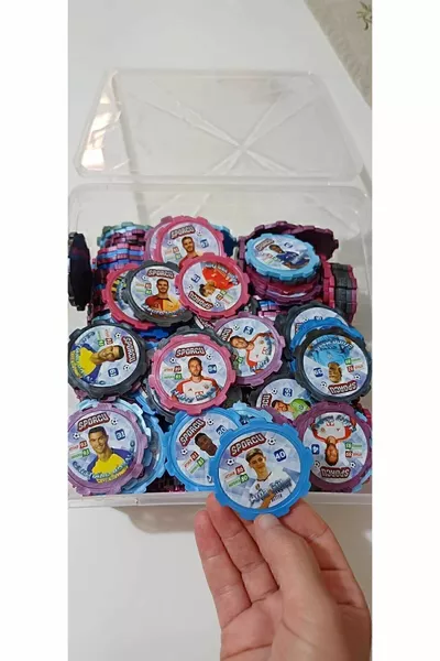 Carte da Calciatore Mazzo Martello Spesse Carte di Gioco di Calcio Trasferimenti Aggiornati Carte da Calcio Pezzi