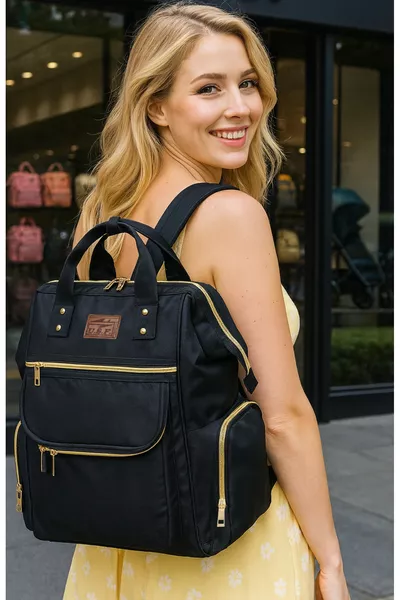 حقيبة رعاية الطفل مع عزل حراري حقيبة ظهر للأم والطفل