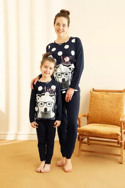 طقم بيجاما قطن ليكرا