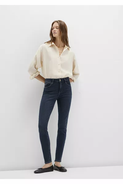 Jean Tess Gold Premium Indigo Bleu Foncé Ombré 