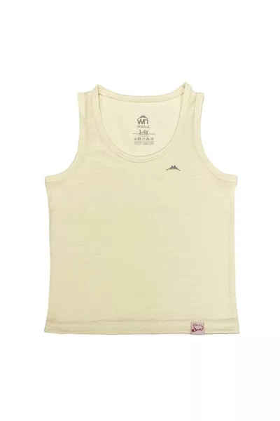 Merino Wool Unisex Kids' Tank Top