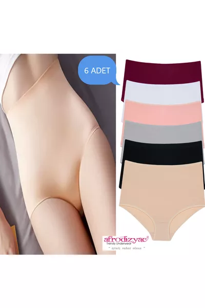 6 броя ултра висока талия бамбукова бикина (ЕКСТРА МЕКА И ЕЛАСТИЧНА)