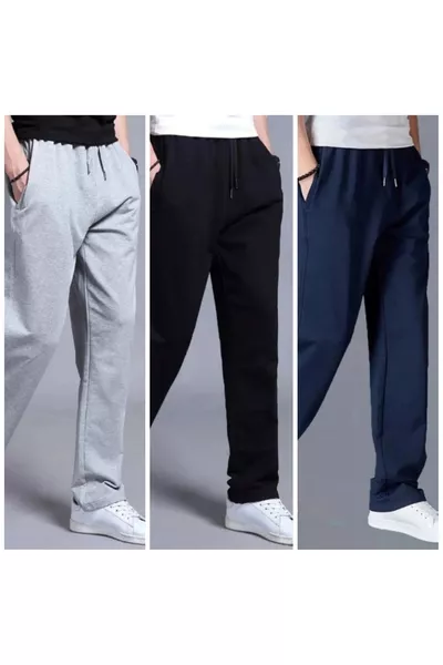 Men's Summer 3-Piece Straight Leg Tracksuit