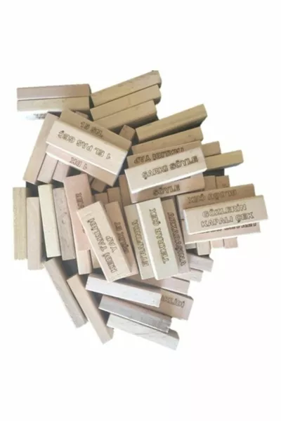 Punishment Jenga Piece Balance Game