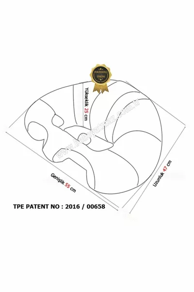 Coussin de soutien pour bébé gris avec jouet à grelot, ne bascule pas, pour bébé