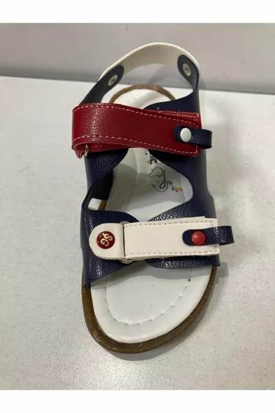 Темно-синие босоножки для мальчиков