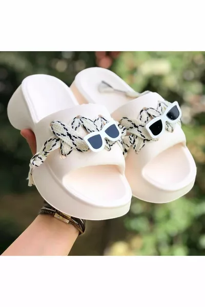 Женские тапочки с высокой подошвой, нескользящая подошва, морской бассейн, сабо, врач, медсестра, больница, тапочки Confort