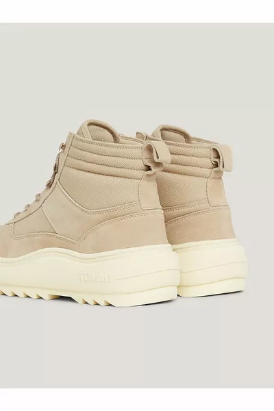 TOMMY JEANS МУЖСКИЕ БОТИНКИ ИЗ СМЕШАННОГО МАТЕРИАЛА