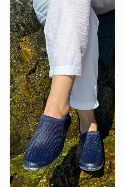 Unisex Marineblau Erwachsene Seeschuhe Rutschfeste Sohle Mehrzweck Stilvolle Rafting Booties 